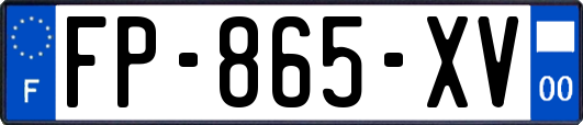FP-865-XV