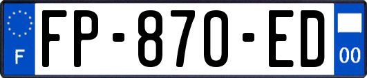 FP-870-ED