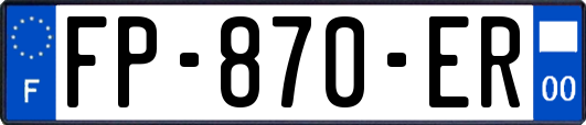 FP-870-ER