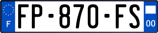 FP-870-FS