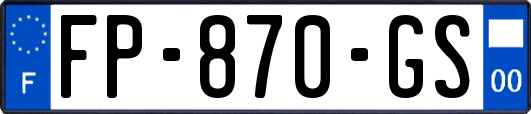 FP-870-GS