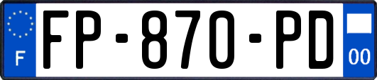 FP-870-PD