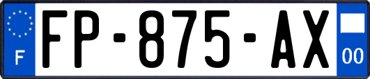 FP-875-AX