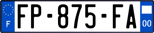 FP-875-FA