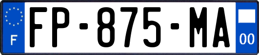 FP-875-MA