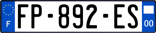 FP-892-ES