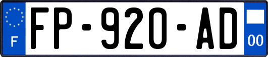 FP-920-AD