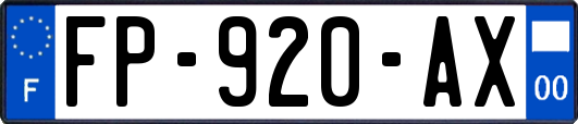 FP-920-AX