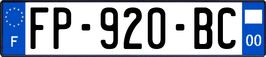 FP-920-BC