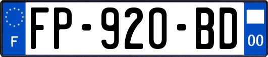 FP-920-BD