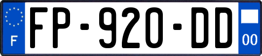 FP-920-DD