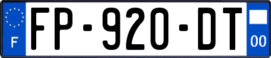 FP-920-DT