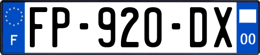 FP-920-DX
