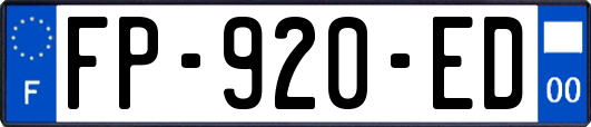 FP-920-ED