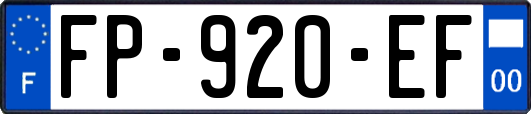 FP-920-EF