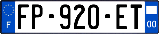 FP-920-ET