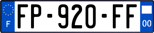 FP-920-FF