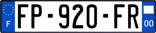 FP-920-FR
