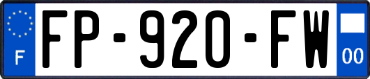 FP-920-FW