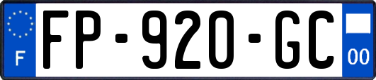 FP-920-GC