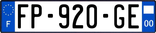 FP-920-GE