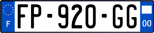 FP-920-GG