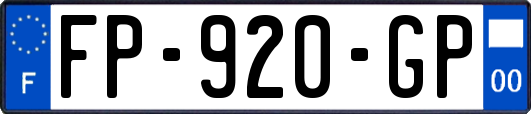 FP-920-GP