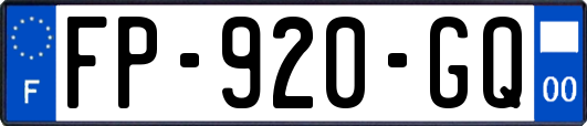 FP-920-GQ