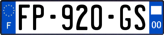 FP-920-GS