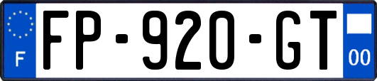 FP-920-GT