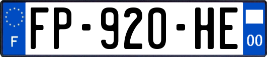 FP-920-HE