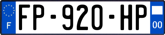FP-920-HP