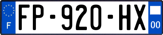FP-920-HX