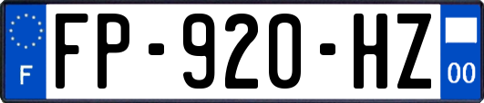 FP-920-HZ