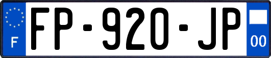 FP-920-JP