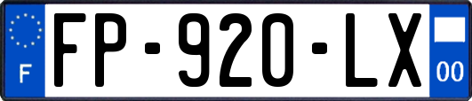 FP-920-LX