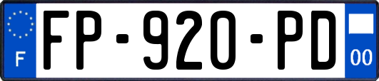 FP-920-PD