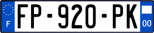 FP-920-PK