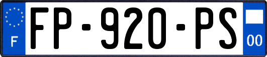 FP-920-PS