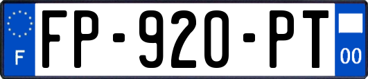 FP-920-PT