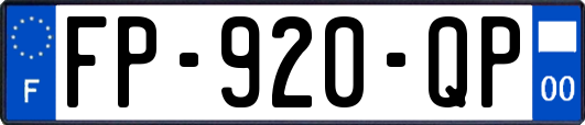 FP-920-QP