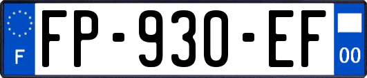 FP-930-EF