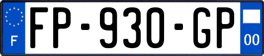 FP-930-GP