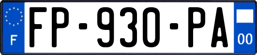 FP-930-PA