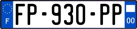 FP-930-PP