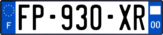 FP-930-XR