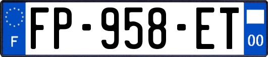 FP-958-ET