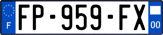 FP-959-FX