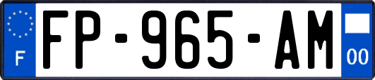 FP-965-AM