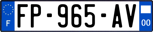 FP-965-AV